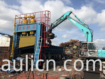 Q91y-500 Hydraulic Heavy-Duty Scrap Rebar Engagqwali Shear